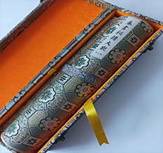 西华书画装裱案例